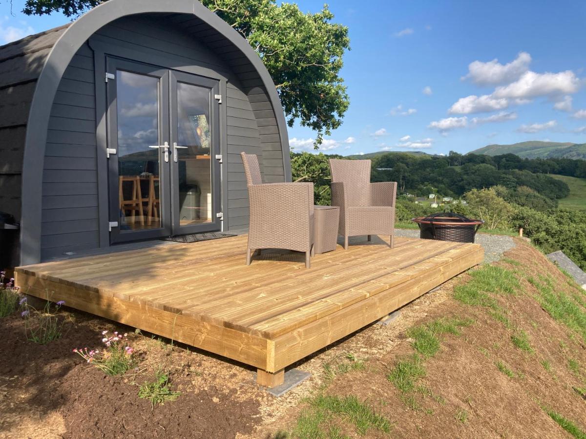 Cefn Crib Cabins Махінллет Екстер'єр фото