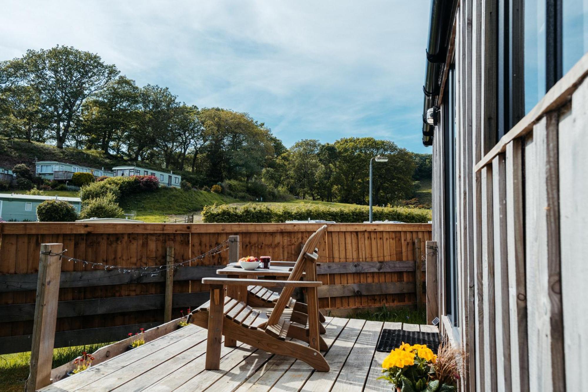 Cefn Crib Cabins Махінллет Екстер'єр фото
