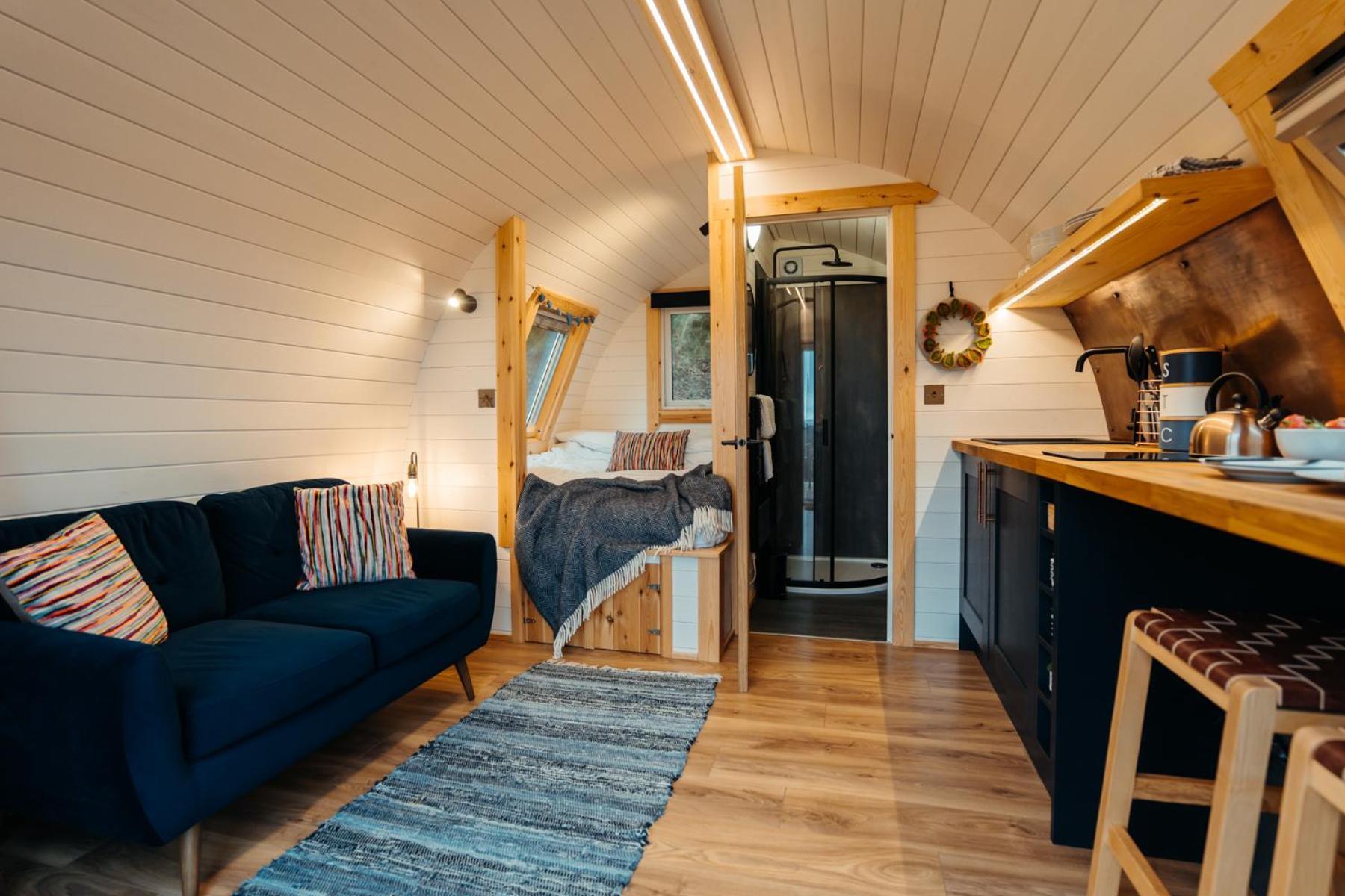 Cefn Crib Cabins Махінллет Екстер'єр фото