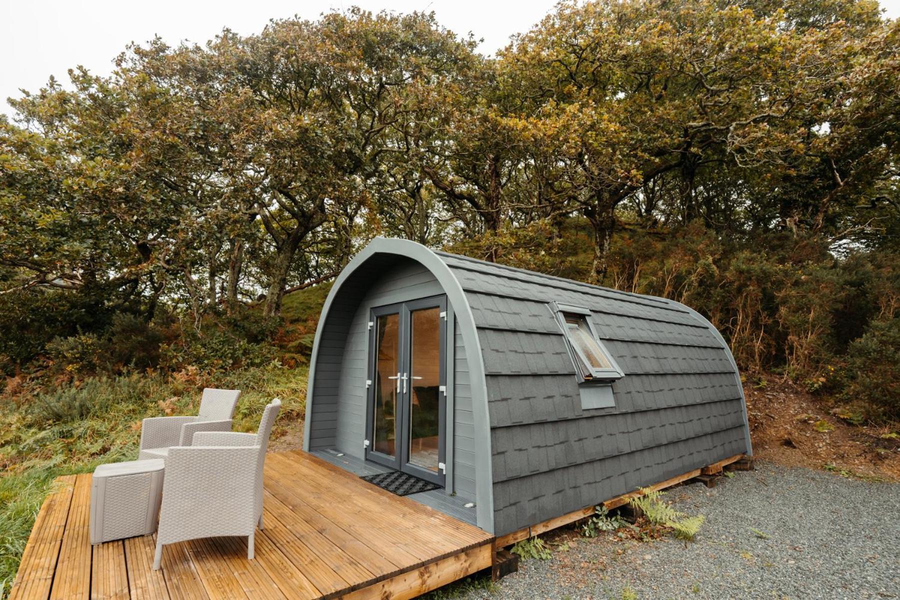 Cefn Crib Cabins Махінллет Екстер'єр фото